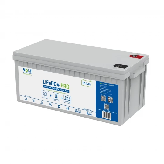 Akumulator LiFePO4 PRO 12,8V 314Ah 200A BMS Bluetooth z matą grzewczą