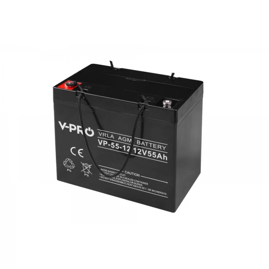Akumulator AGM VPRO 12V 55Ah VRLA