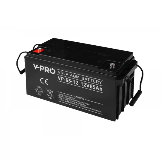 Akumulator AGM VPRO 12V 65Ah VRLA