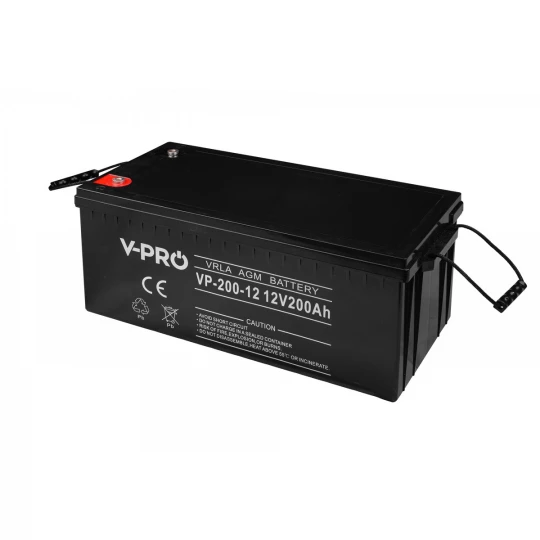 Akumulator AGM VPRO 12V 200Ah VRLA