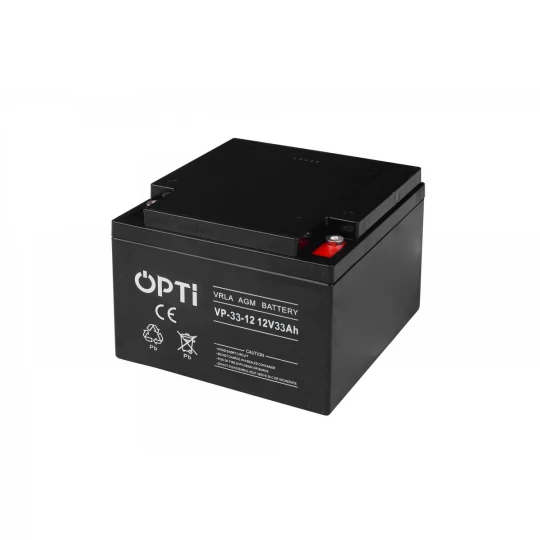 Akumulator AGM OPTI 12V 33Ah VRLA