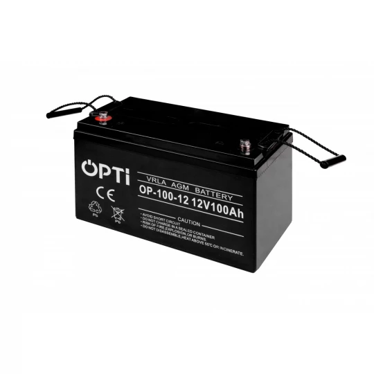 Akumulator AGM OPTI 12V 100Ah VRLA