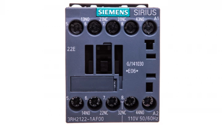 Stycznik pomocniczy 3A 2Z 2R 110V AC S00 3RH2122-1AF00