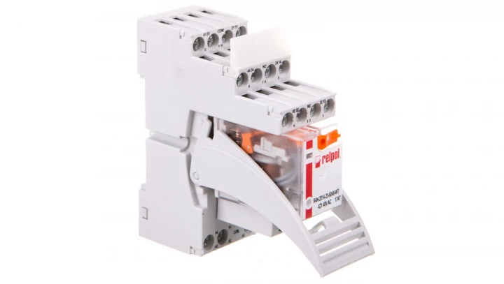 Przekaźnik interfejsowy 4P 6A 48V AC AgNi PIR4-048AC-00LV 855593