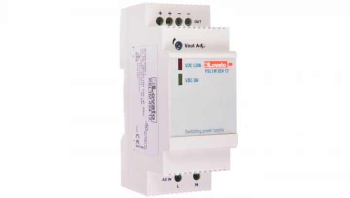 Zasilacz jednofazowy 100-240V AC/12V DC 24W 2A (modułowy) PSL1M02412
