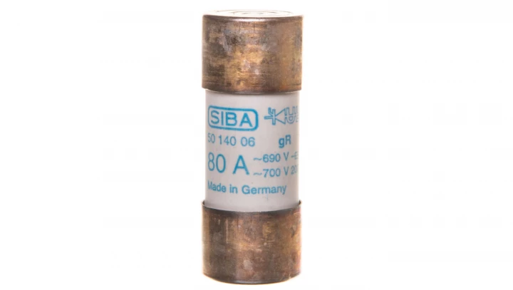 Wkładka bezpiecznikowa cylindryczna 22x58mm 80A gR 690V AQS22 UQ 002645153