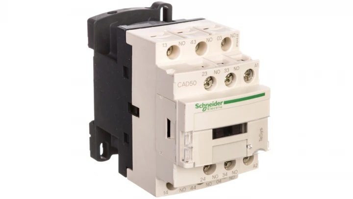Stycznik pomocniczy 10A 5Z 0R 220 V AC CAD50M7