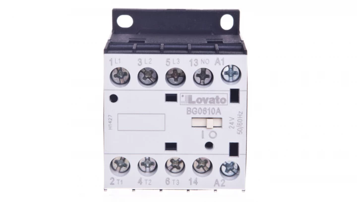 Stycznik mocy 6A 3P 24V AC 1Z 0R BG06.10A 11BG0610A024