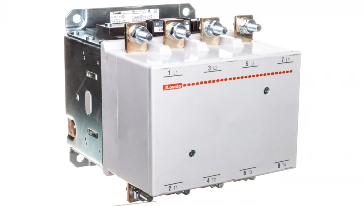 Stycznik mocy 250A 4P 220-240V AC/DC 0Z 0R B250.4.00 11B250400220