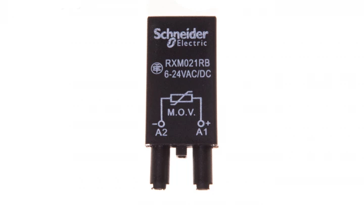 Układ ochronny warystor 6-24V AC/DC do gniazda miniaturowego RXM021RB