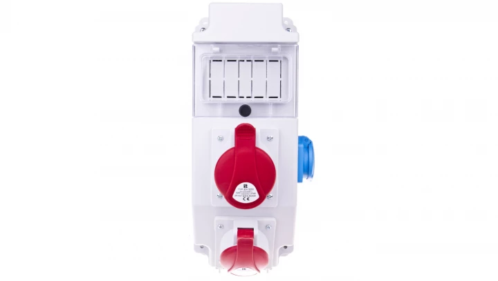 Rozdzielnica budowlana 5P/32A 5P/16A 3X16A 5 modułów ROS5X-14