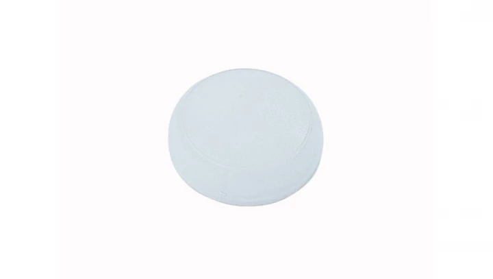 Soczewka lampki 22mm płaska bez opisu biała M22-XL-W 216453