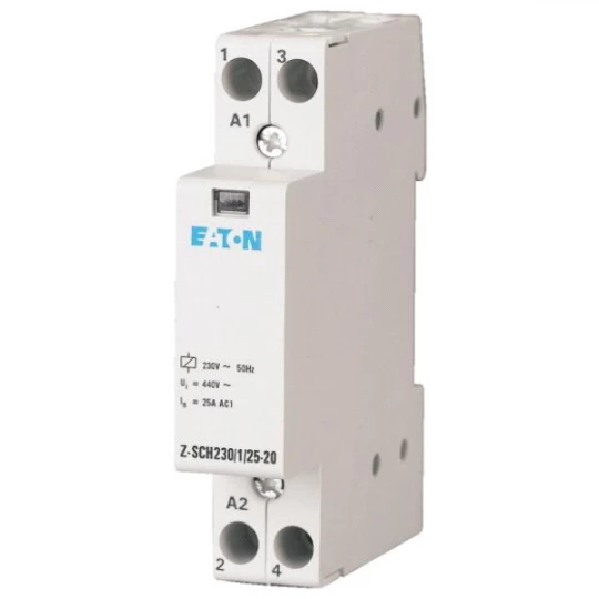 Stycznik modułowy 25A 1F 2Z 230V AC Z-SCH230/1/25-20 120853 EATON
