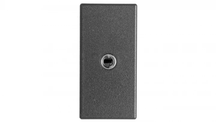 Simon Connect Gniazdo K45/2 audio żeńskie 3,5mm stereo mini-jack szary grafit K123B/14