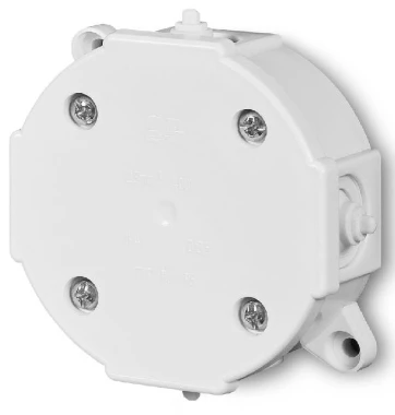 Puszka odgałęźna z zaciskami 4-torowa dla Cu do 2.5mm2 IP41 biała 80x38 0212-00