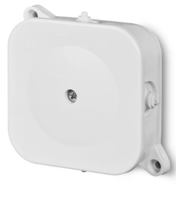 Puszka odgałęźna z zaciskami 4-torowa dla Cu do 2.5mm2 IP42 biała 86x86x35 0213-00