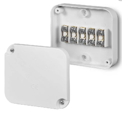 Puszka natynkowa 5x2,5mm2 90mm 80x 25mm IP20 biały 0225-00