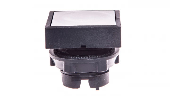 Napęd przycisku 30x30mm kwadrat biały z samopowrotem ZB5CA1