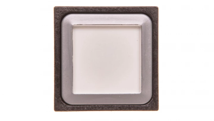 Napęd przycisku 25x25mm biały bez samopowrotu z podświetleniem Q25LTR-WS 087232