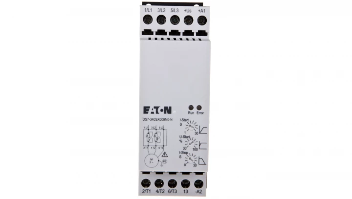 Softstart 3-fazowy 400VAC 9A 4kW/400V Uc=24V AC/DC DS7-340SX009N0-N 134910