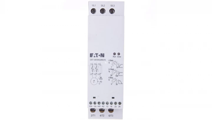 Softstart 3-fazowy 400VAC 24A 11kW/400V Uc=24V AC/DC DS7-340SX024N0-N 134913