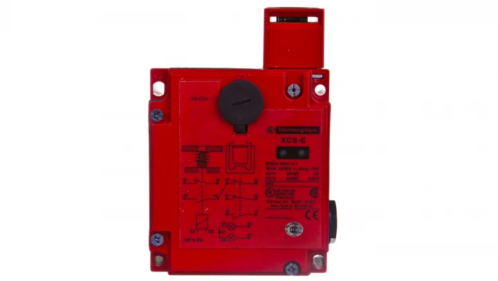 Wyłącznik krańcowy bezpieczeństwa 2Z 1R blokada magnetyczna 24V AC/DC PREVENTA XCSE7511