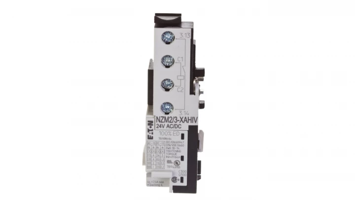 Wyzwalacz wzrostowy ze stykiem 1Z VHI 24V AC/DC NZM2/3-XAHIV24AC/DC 259810