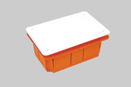 Puszka podtynkowa 98x152x70mm ze śrubami biała OL10003