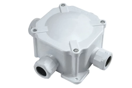 Puszka hermetyczna natynkowa rozgałęźna 97x97x47 5x6mm2 IP67 A.0036