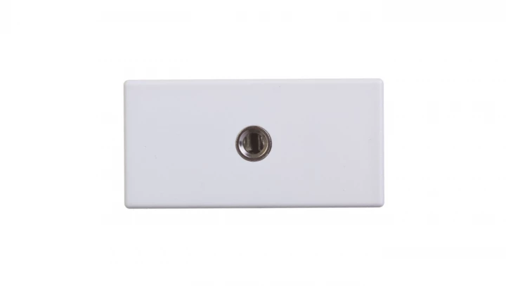 Simon Connect Gniazdo K45/2 audio żeńskie 3,5mm stereo mini-jack czysta biel K123B/9