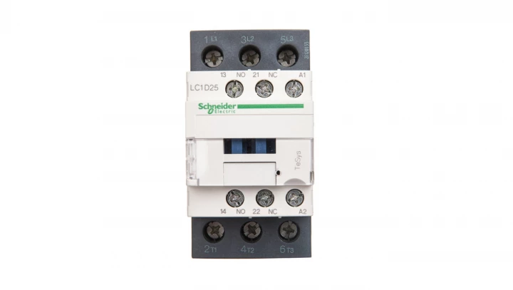 Stycznik mocy 25A 3P 480V AC 1z1r LC1D25T7