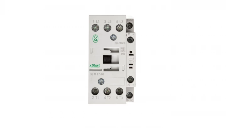Stycznik mocy 17A 3P 220V DC 1Z 0R DILM17-10(RDC240) 277021