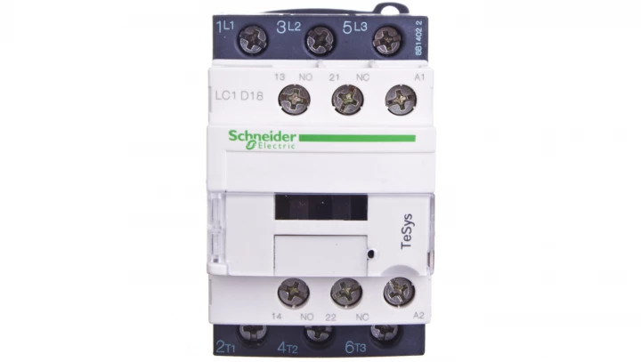 Stycznik mocy 18A 3P 120V AC 1Z 1R LC1D18G7