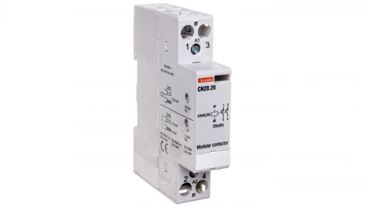 Stycznik modułowy 20A 2Z 0R 24V AC CN2020024