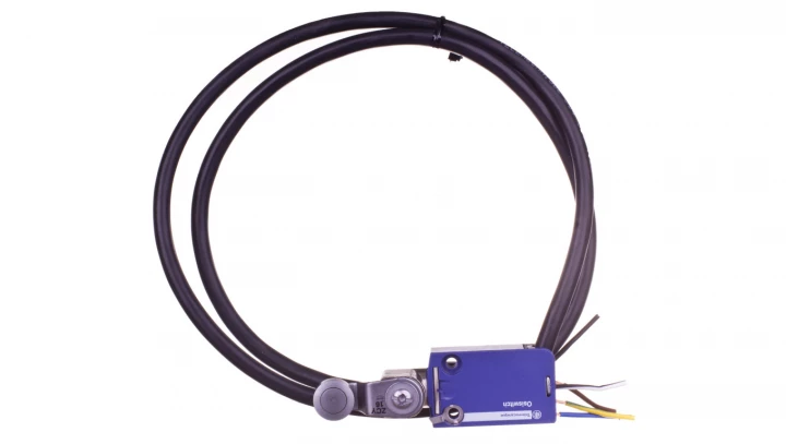 Wyłącznik krańcowy 1R 1Z migowy metal dźwignia obrotowa kabel 1m XCMD2116L1