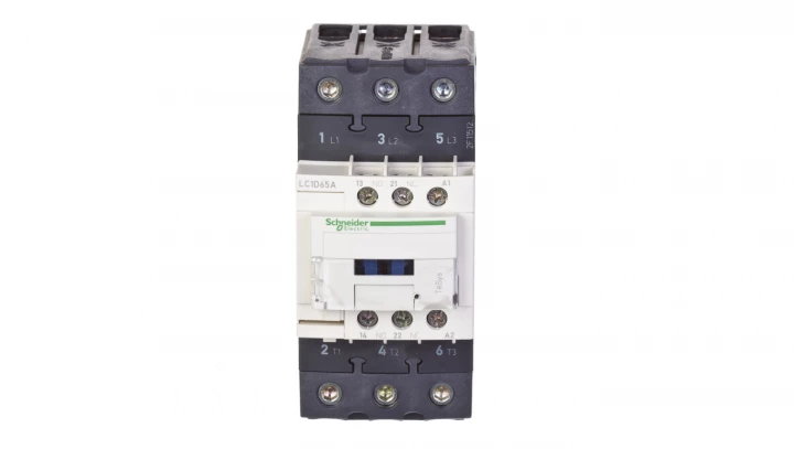 Stycznik mocy 65A 3P 400V AC 1Z 1R (EVK) LC1D65AV7