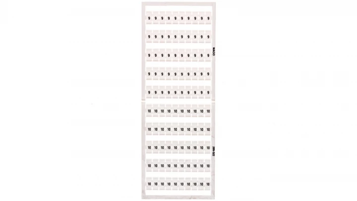 Ramka z oznacznikami 50x 9/10 209-522