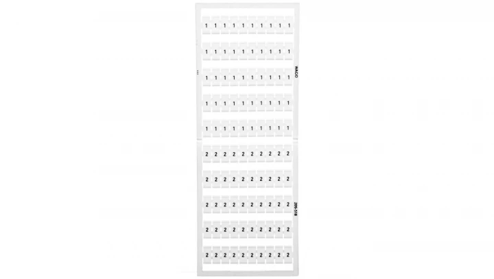 Ramka z oznacznikami 50x 1/2 209-518 /5szt./