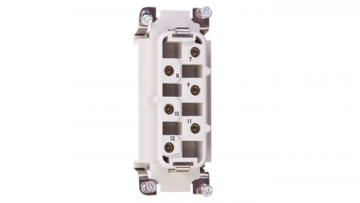 Wkład złącza 6P+PE żeński 35A 500V EPIC H-BS 6 BS 7-12 10171600