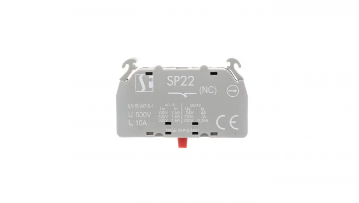 Styk pomocniczy 0Z 1R 0P montaż w podłodze SP2201-1-SZ