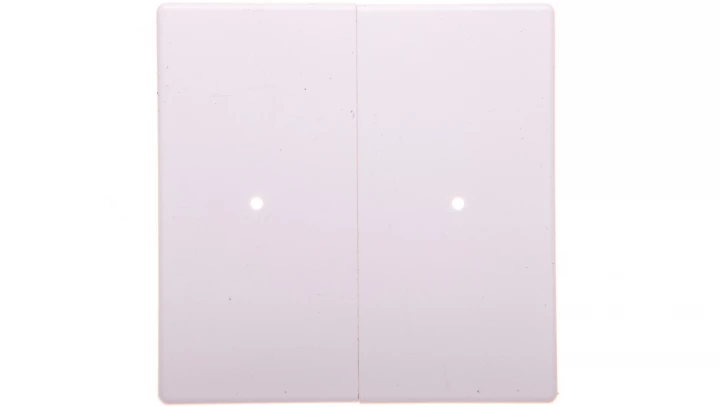 Xcomfort Klawisz 2-biegunowy biały tworzywo CWIZ-02/01-LED 126058