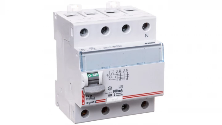 Wyłącznik różnicowoprądowy 4P 40A 0,1A typ A P304 TX3 411775