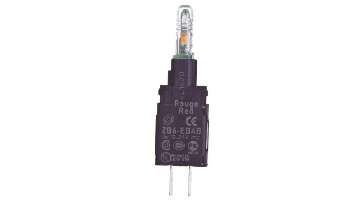 Korpus LED czerwony 12-24V AC/DC ZB6EB4B