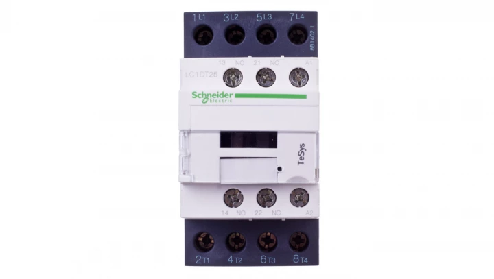 Stycznik mocy 25A AC-1 4P 230V AC 1Z 1R LC1DT25P7