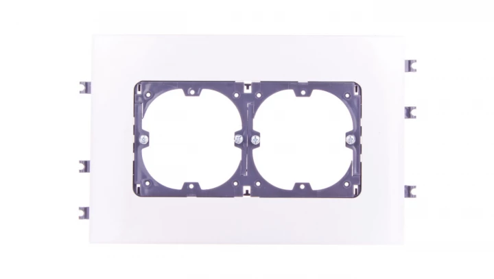 Uchwyt osprzętu 2x fi60 pokrywa 130mm 010924