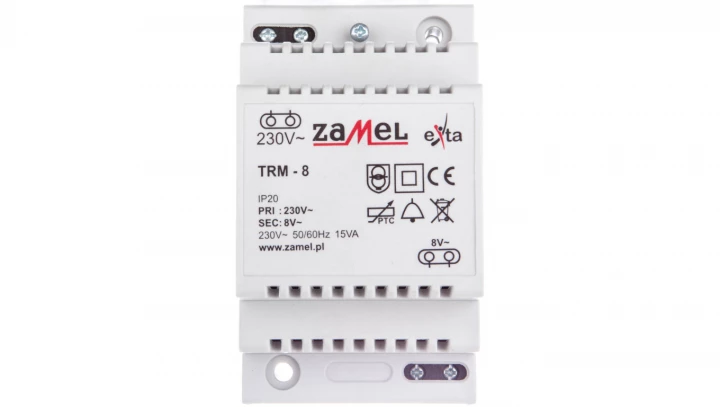 Transformator dzwonkowy 230V/8V AC TRM-8 EXT10000139