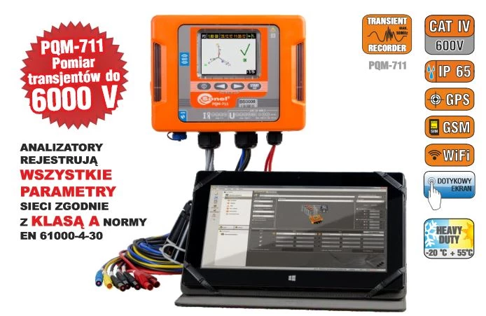 Analizator jakości zasilania PQM-711 WMPLPQM711