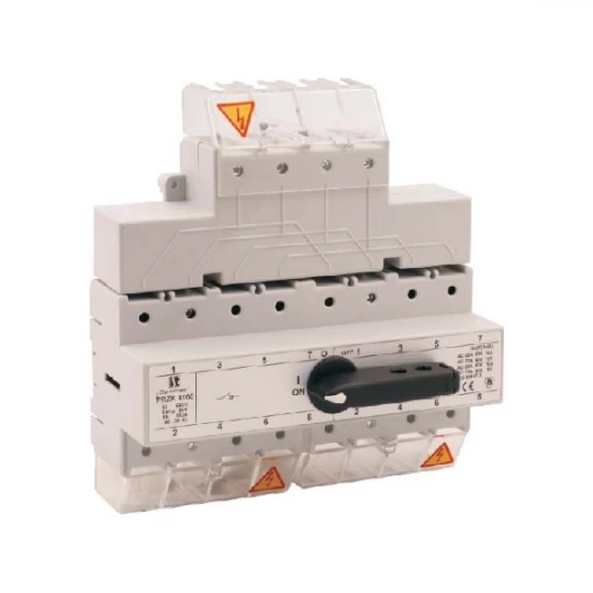 PRZK PRZEŁĄCZNIK ŹRÓDŁA ZASILANIA 125A 3P+N (ŚIEC-AREGAT) 3125N-W02