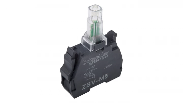 Zestaw świetlny z diodą LED żółty 230-240V AC ZBVM5