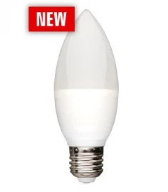Żarówka LED świecowa E-27 230V 6W barwa ciepła (zamiennik ok 50W) WOJ13061